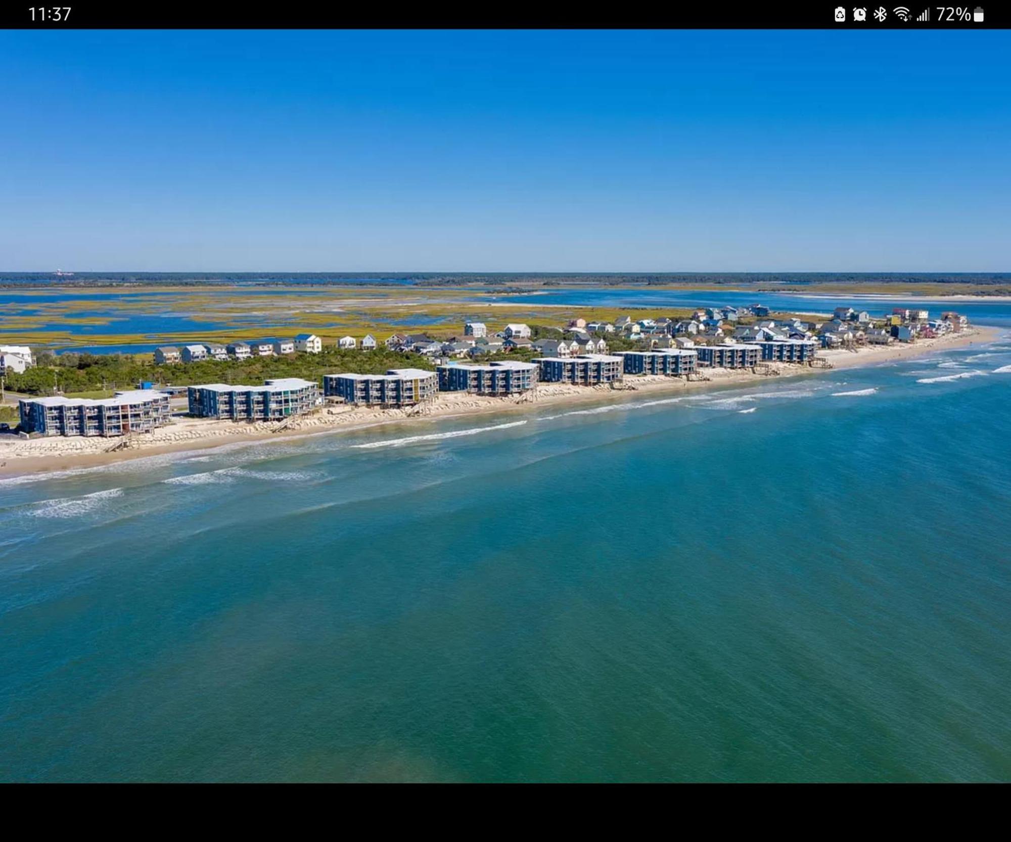 Ocean Front Condo Paradise 168 North Topsail Beach Exterior photo